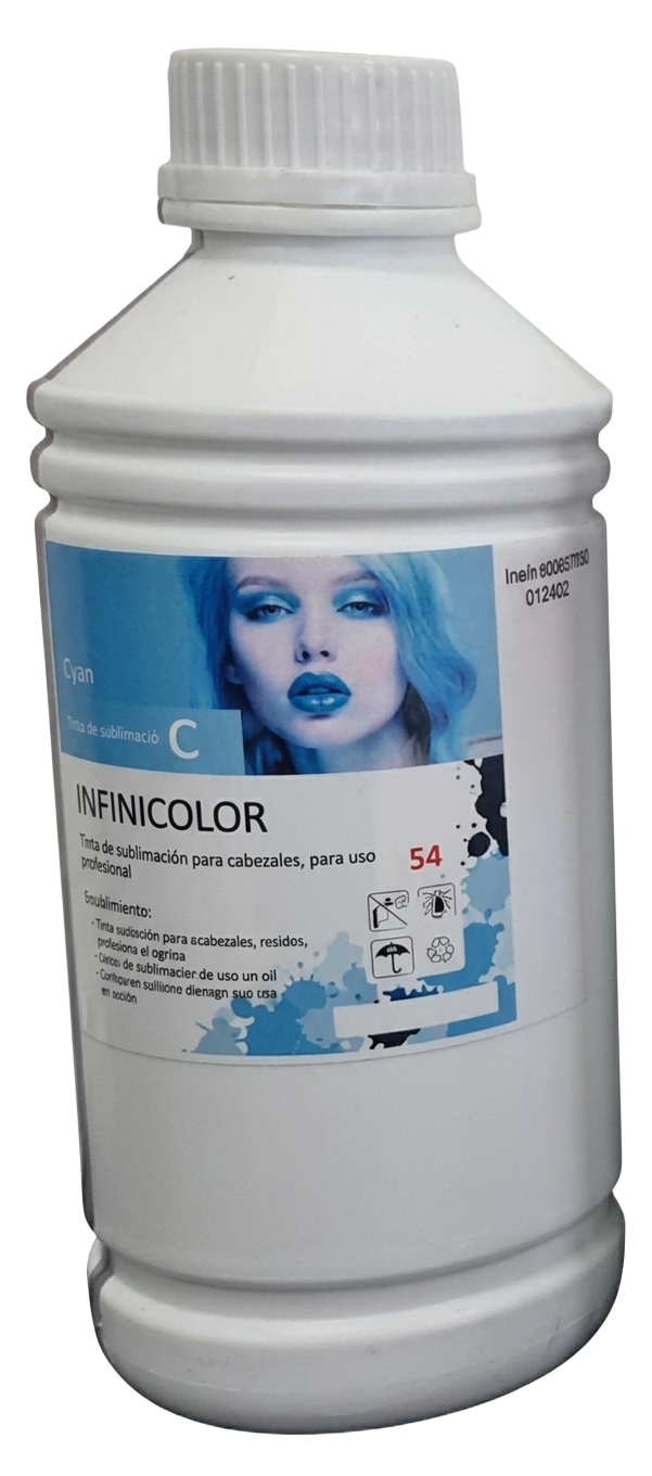 V1002 Tinta para sublimación color azul para empresas en Colombia | VENDEX Tinta para sublimación color azul al por mayor en Bogotá para publicidad BTL - VENDEX