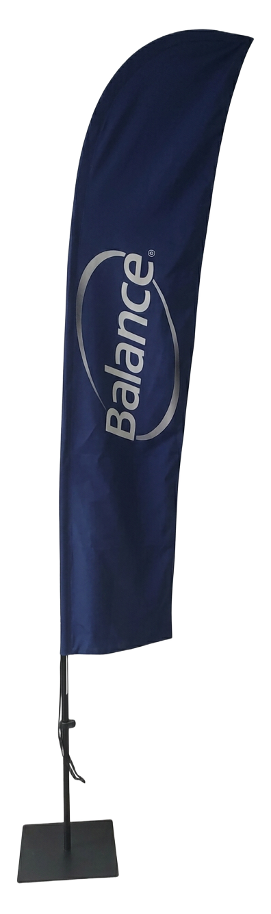 V1029 Bandera forma recta talla S para empresas en Colombia | VENDEX Bandera forma recta talla S al por mayor en Bogotá para publicidad BTL - VENDEX