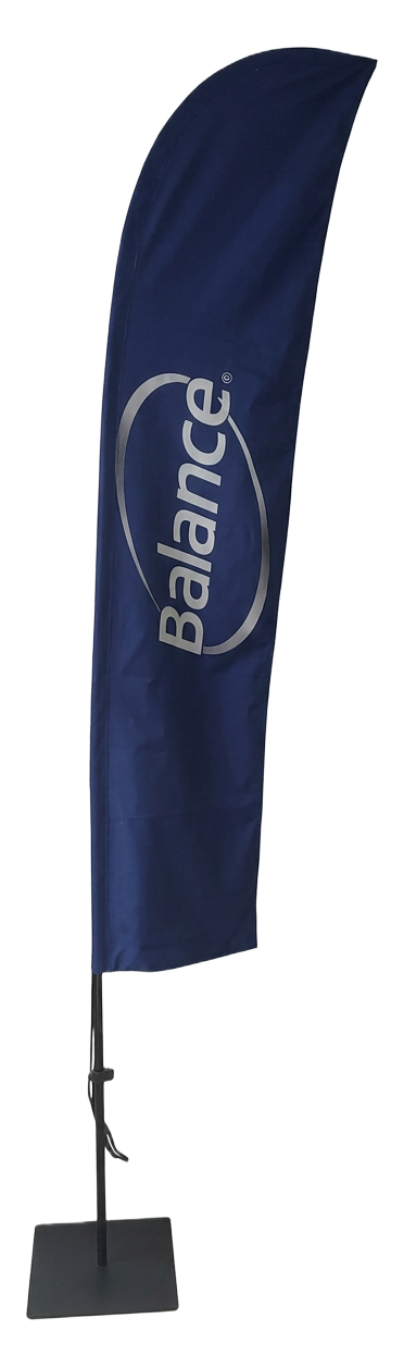 V1030 Bandera forma recta talla M para empresas en Colombia | VENDEX Bandera forma recta talla M al por mayor en Bogotá para publicidad BTL - VENDEX